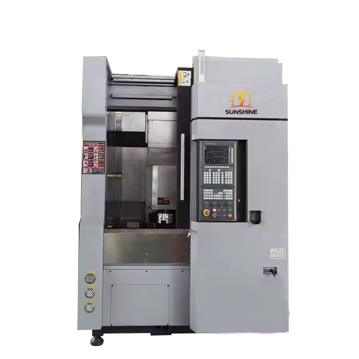 Yuqori tezlikli kichik CNC vertikal torna