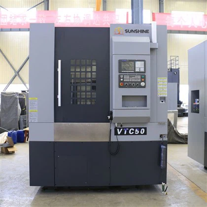 VTC50 CNC vertikal torna, tashqi va ichki teshiklarni qayta ishlash, CNC vertikal torna, yuqori tezlikda ishlov berish