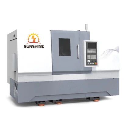 CNC Slant Torna kesish uzunligi 500 CNC Torna